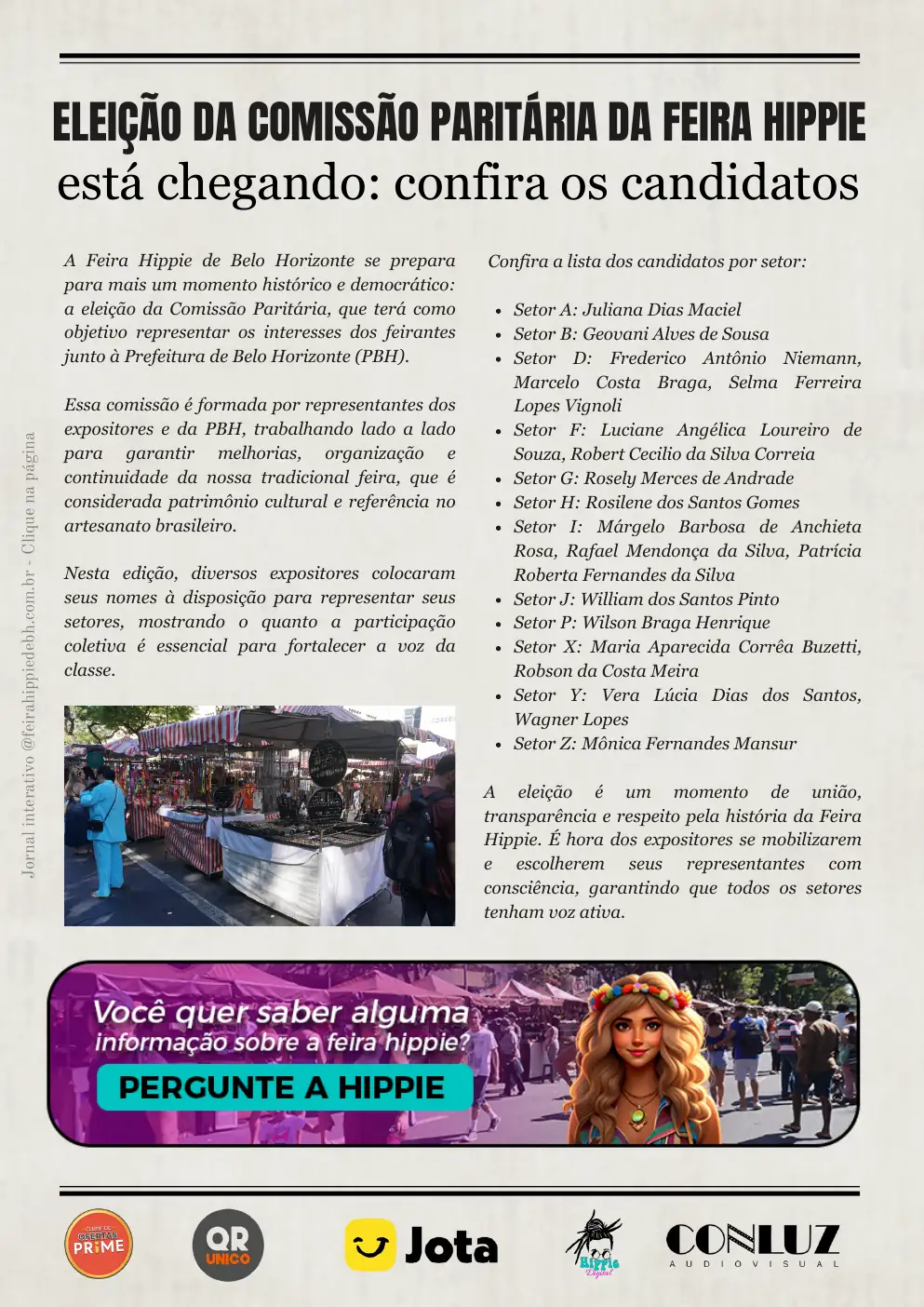Página 3 de 19, Feira Hippie News de outubro de 2025