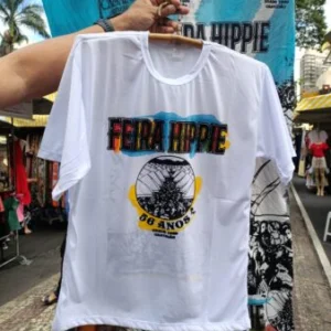 Camisa Comemorativa Aniversário 56 Anos - Branca