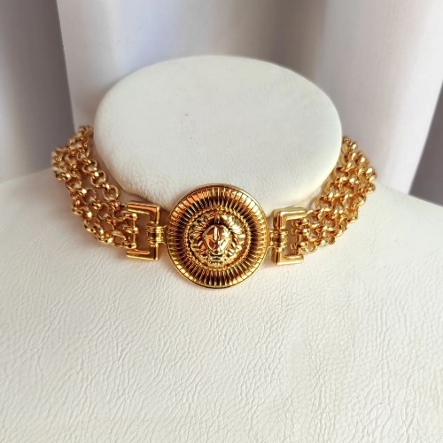 Choker- Leão-feira-hippie-bh Choker- Leão-feira-hippie-bh